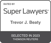 Rated By Super Lawyers | Trevor J. Beaty | Selected In 2023 | Thomson Reuters