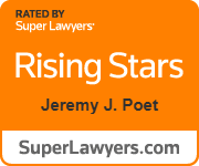 Rated by Super Lawyers | Rising stars | Jeremy J. Poet | SuperLawyers.com